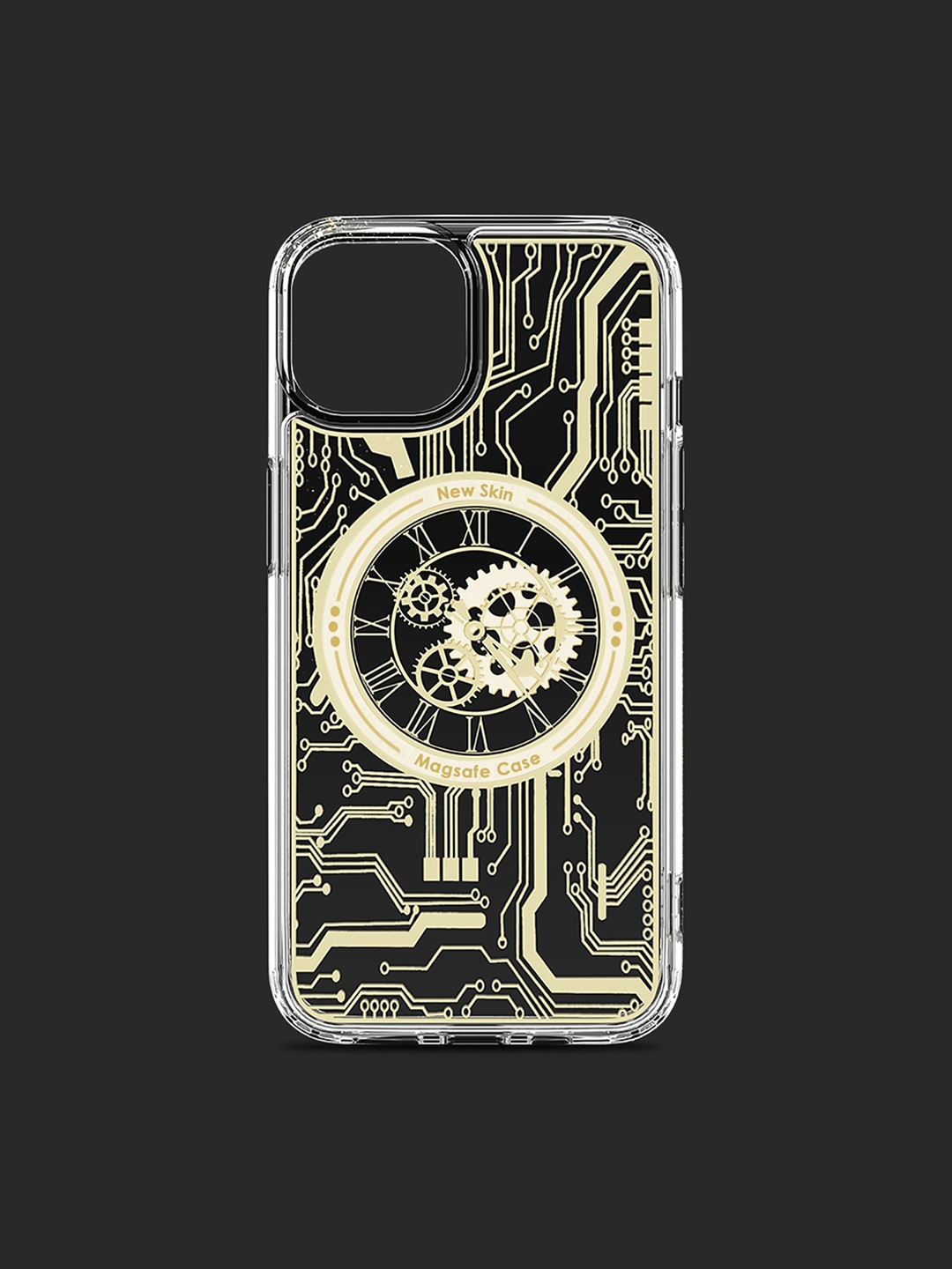 

TREEMODA iPhone 12/12 Pro Impact Resistant Magnetic Magsafe Phone Back Case, Yellow