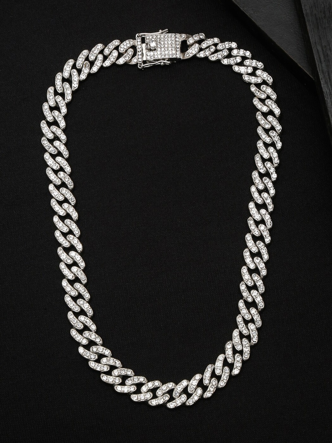 

YouBella Men Silver-Plated Chain