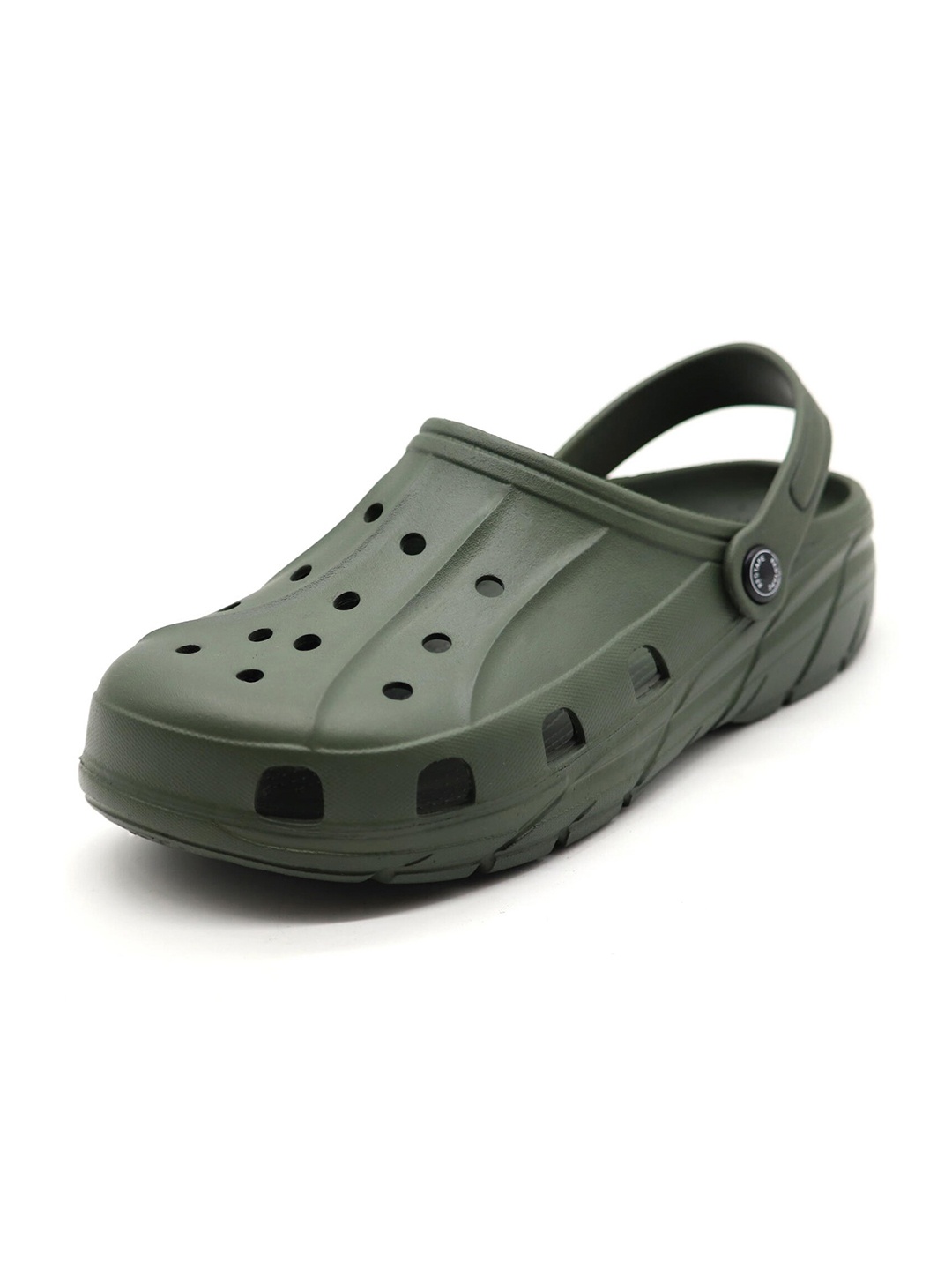 

Red Tape Men Comfortable Rubber Clogs, Olive