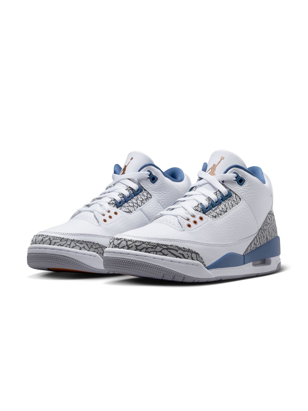 

Nike Men Air Jordan 3 Retro Casual Sneakers, White