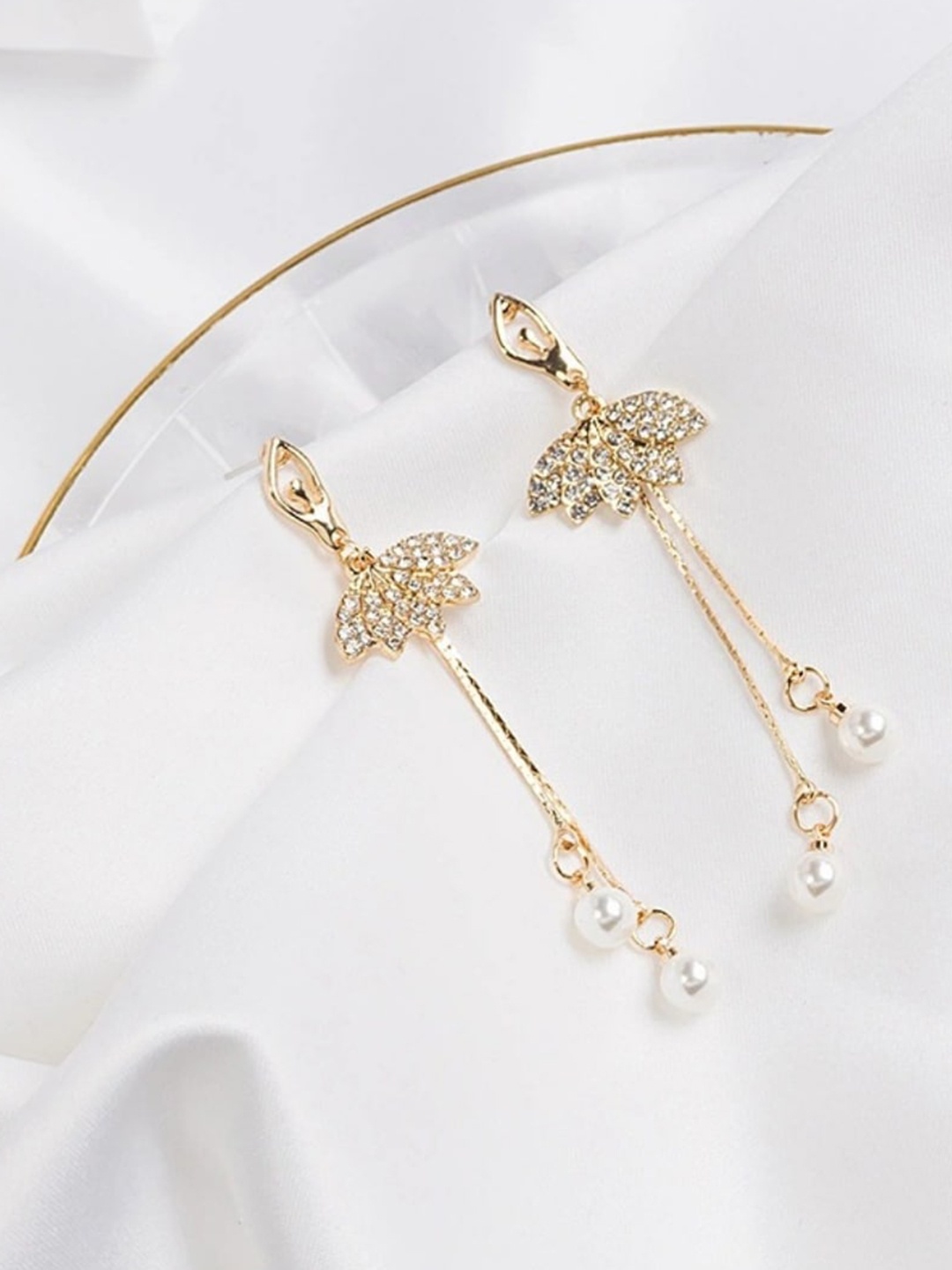 

SALTY Contemporary Drops Earrings, Gold