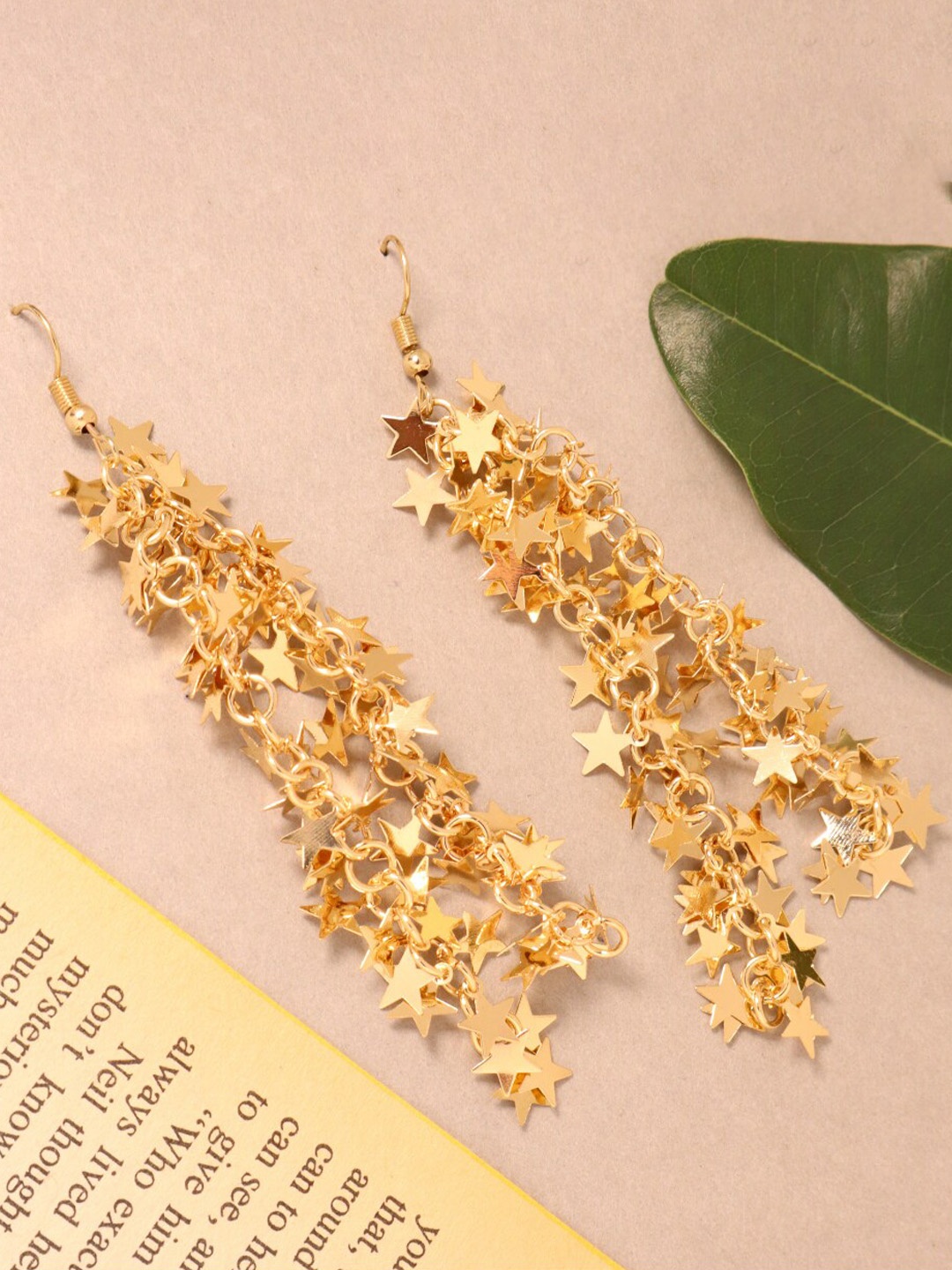 

SALTY Contemporary Drop Earrings, Gold
