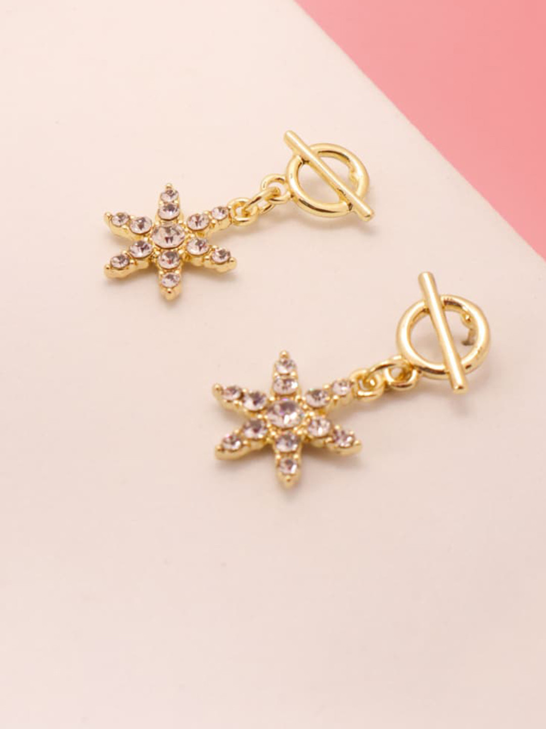 

SALTY Contemporary Drop Earrings, Gold