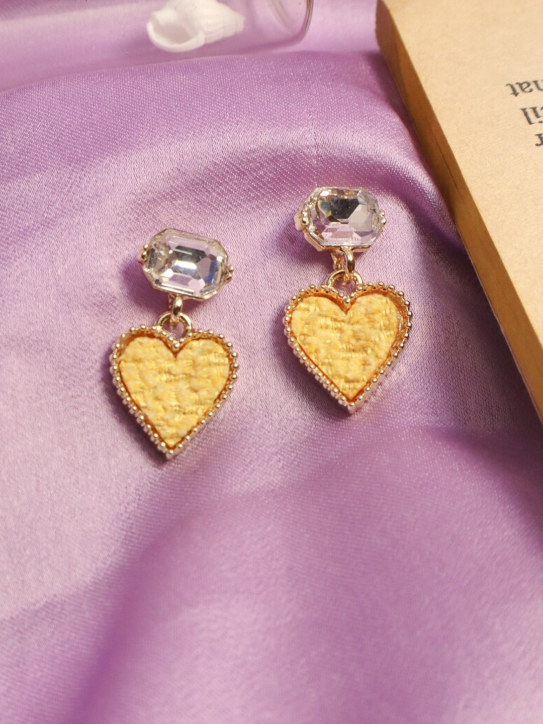 

SALTY Contemporary Drop Earrings, Yellow