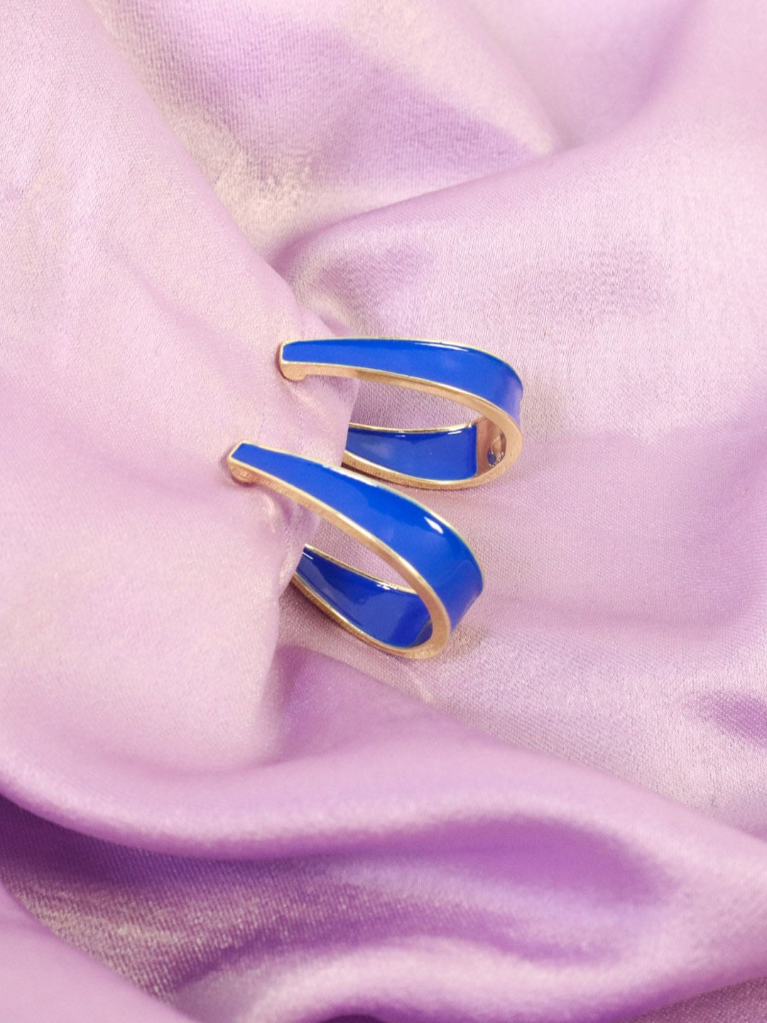 

SALTY Contemporary Hoop Earrings, Gold