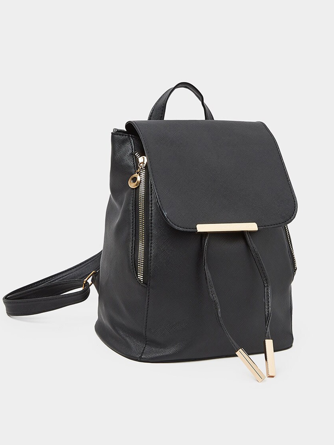 

Styli Women Ergonomic Straps Medium Backpack, Black