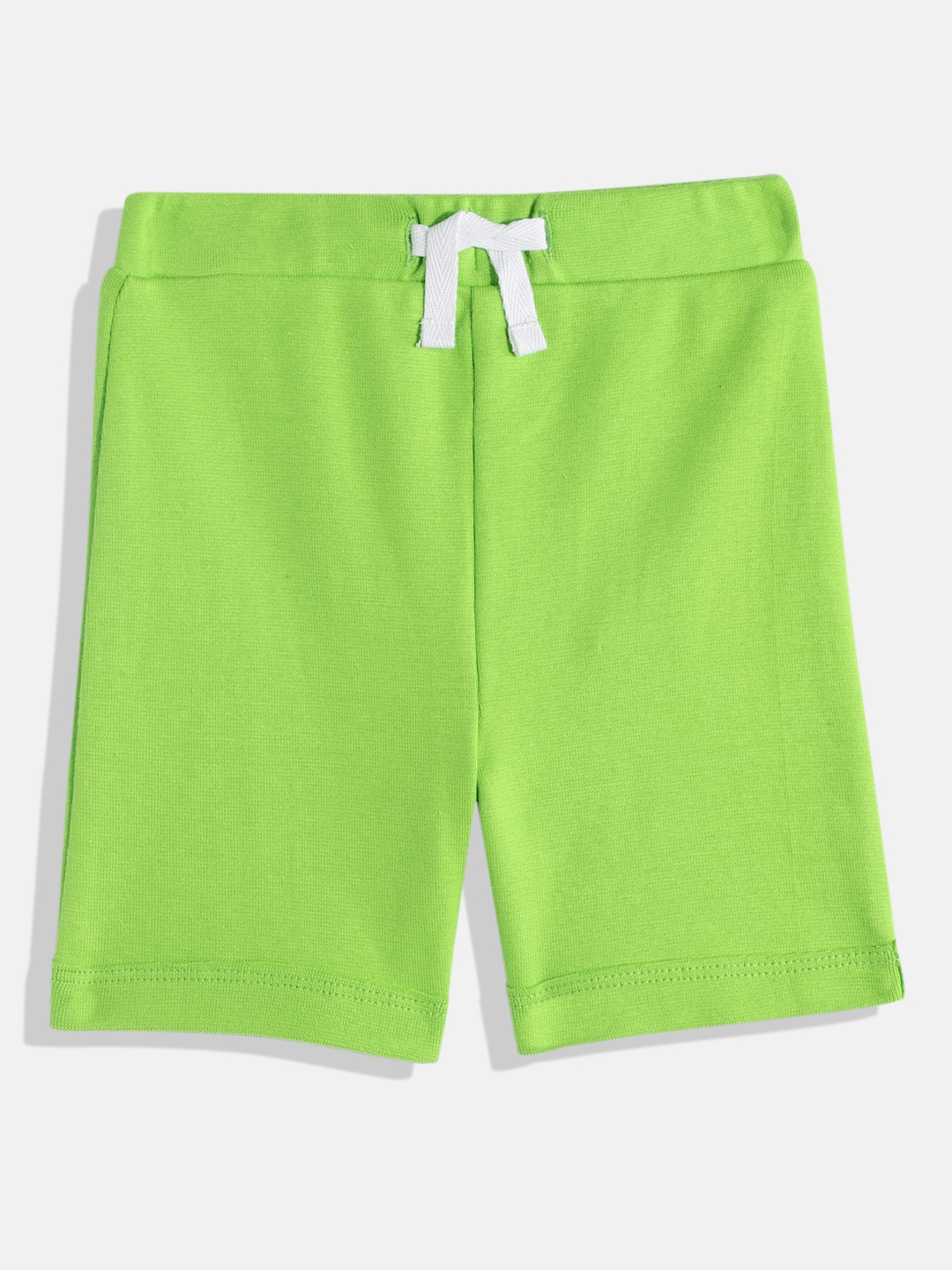 

METRO KIDS COMPANY Girls Solid Regular Fit Shorts, Green