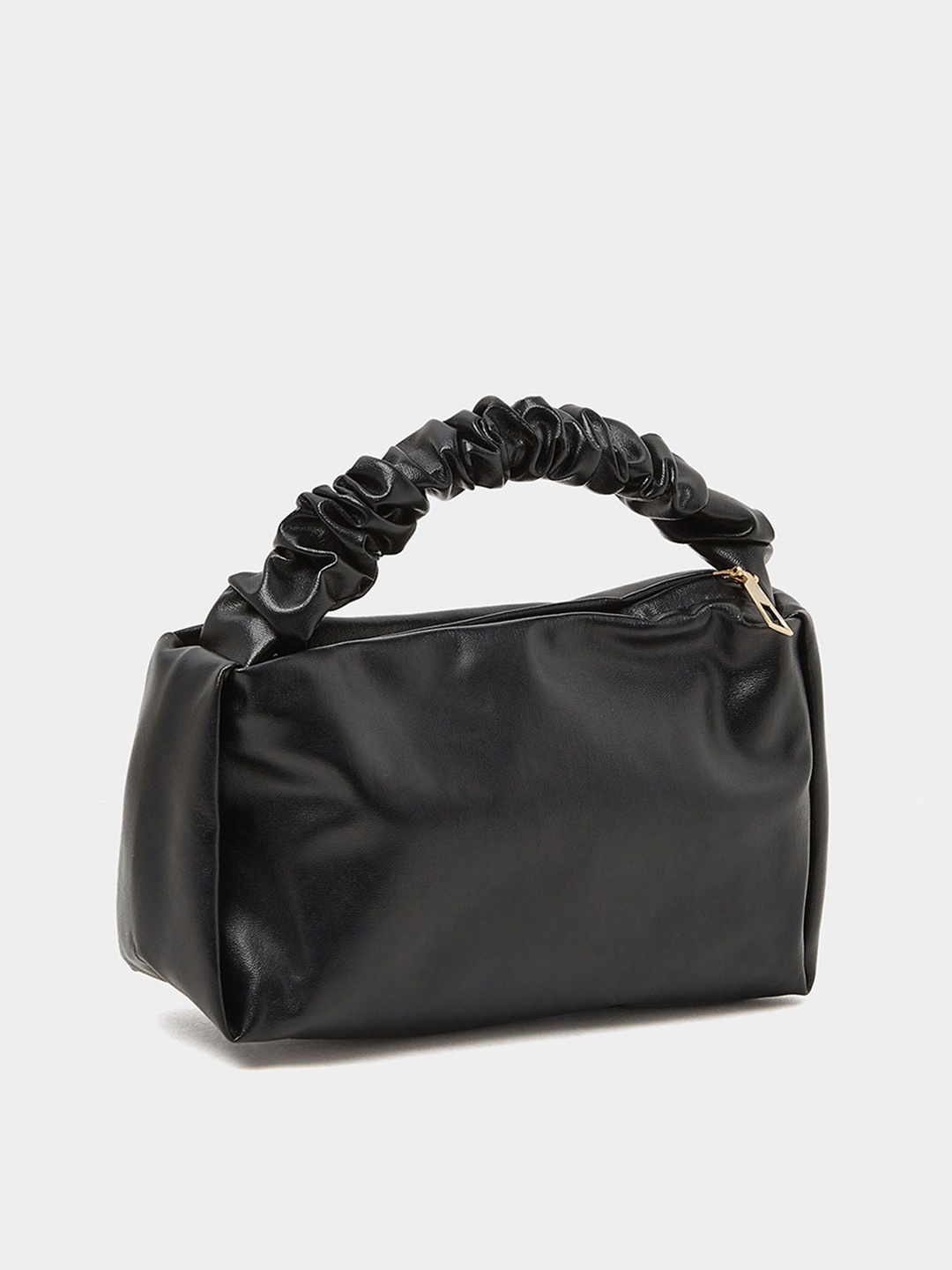 

Styli Textured Structured Handheld Bag, Black