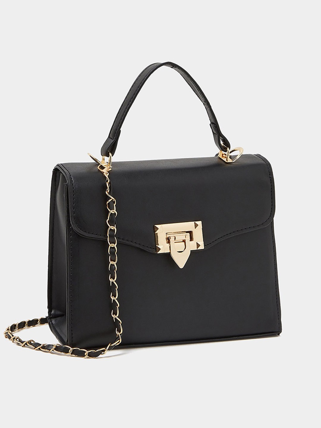 

Styli PU Structured Satchel, Black
