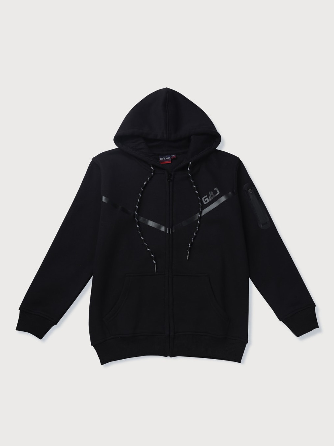 

Gini and Jony Boys Hooded Sweatshirt, Black