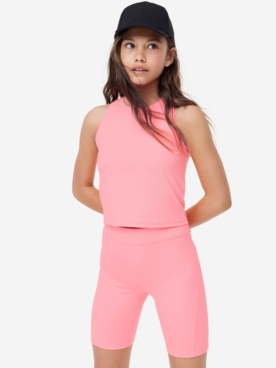 

H&M Girls 2-Piece Dry Move Sports Set, Pink