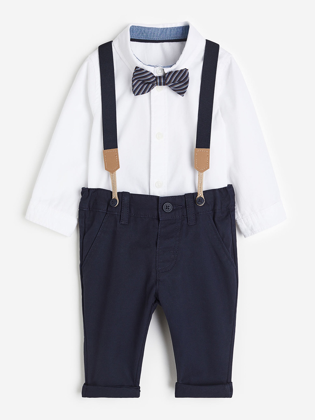 

H&M Boys 4-Piece Dressy Set, White