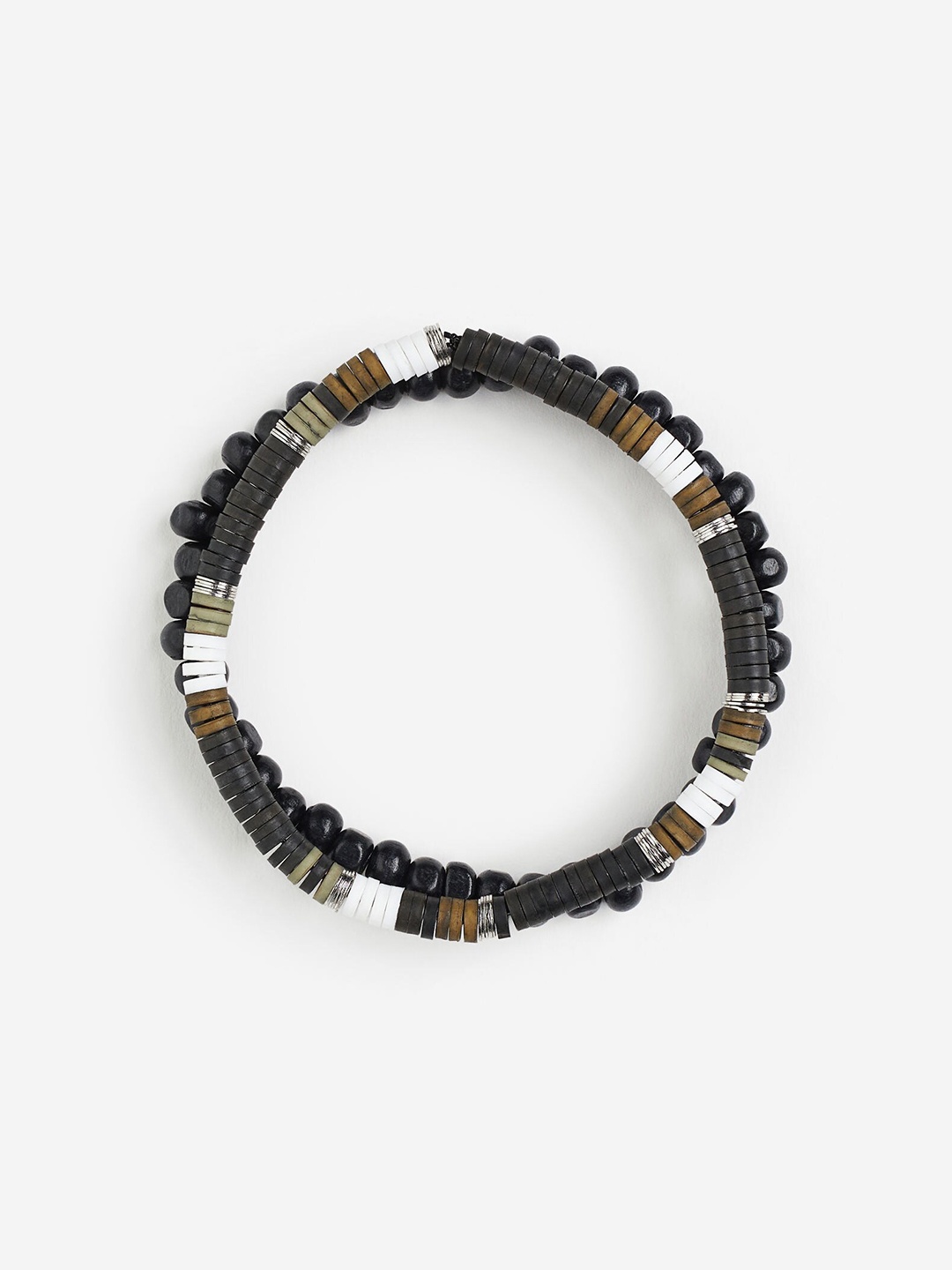 

H&M Men 2-Pack Bracelets, Black