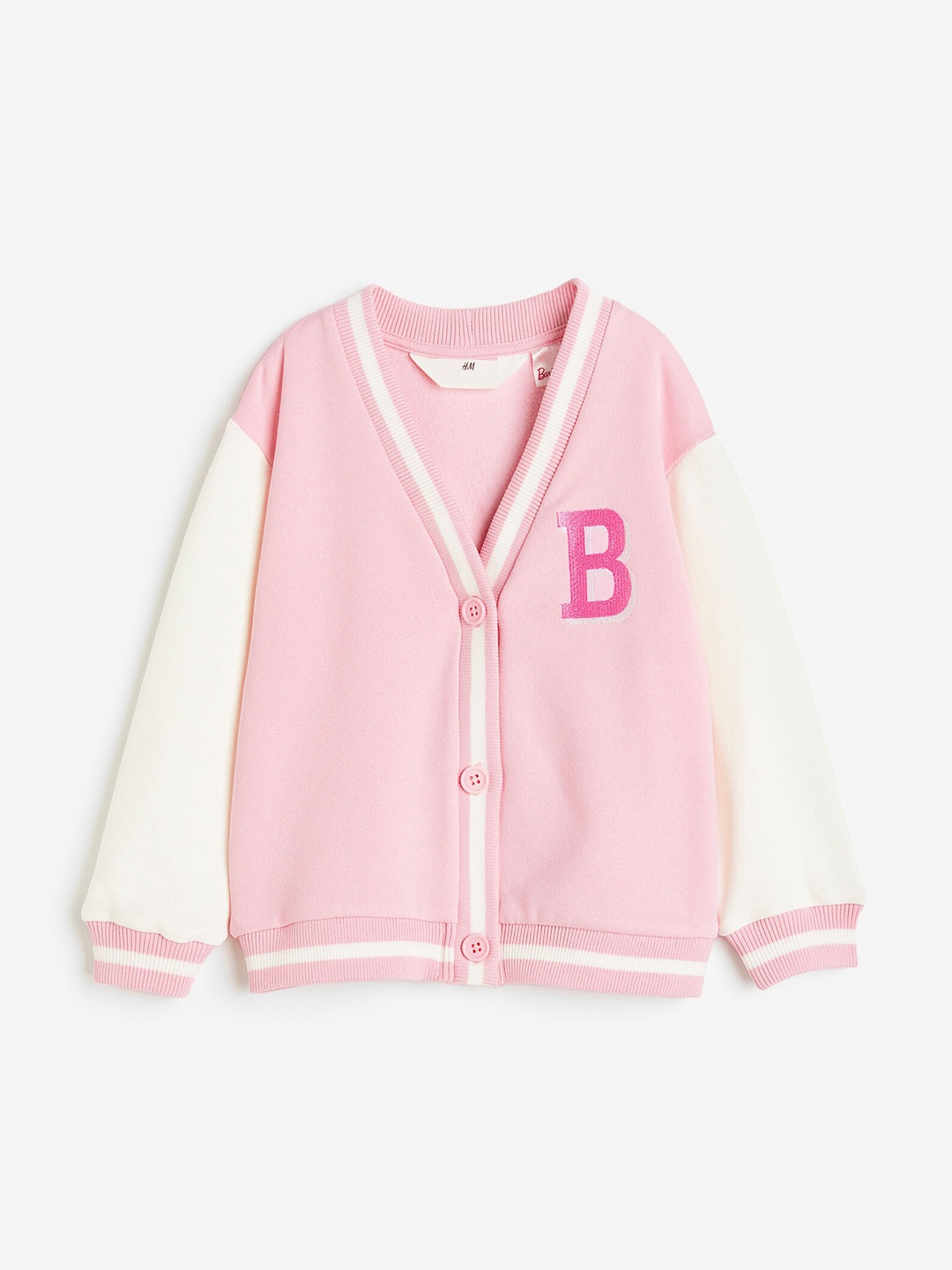 

H&M Girls Printed Cardigan, Pink