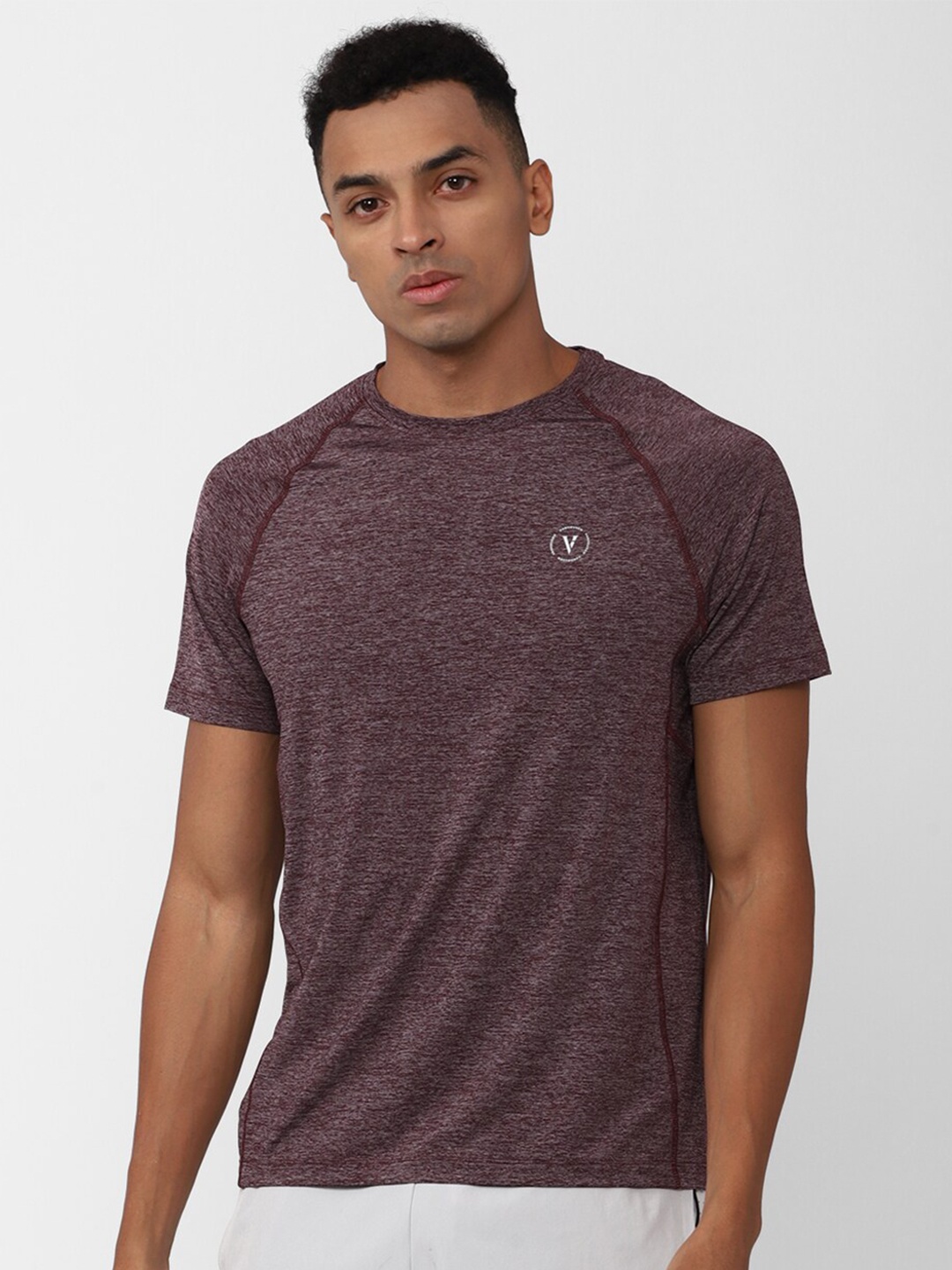 

Van Heusen Raglan Sleeve Slim Fit T-shirt, Maroon