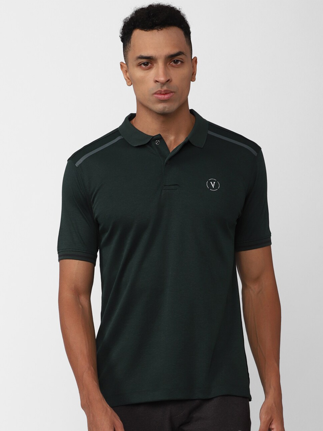 

Van Heusen Flex Polo Collar Short Sleeves T-shirt, Green