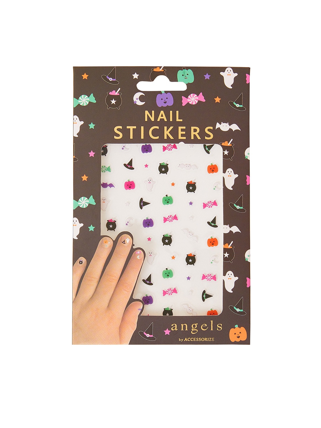 

Accessorize London Girls Halloween Nail Art Stickers - Multicoloured, Multi