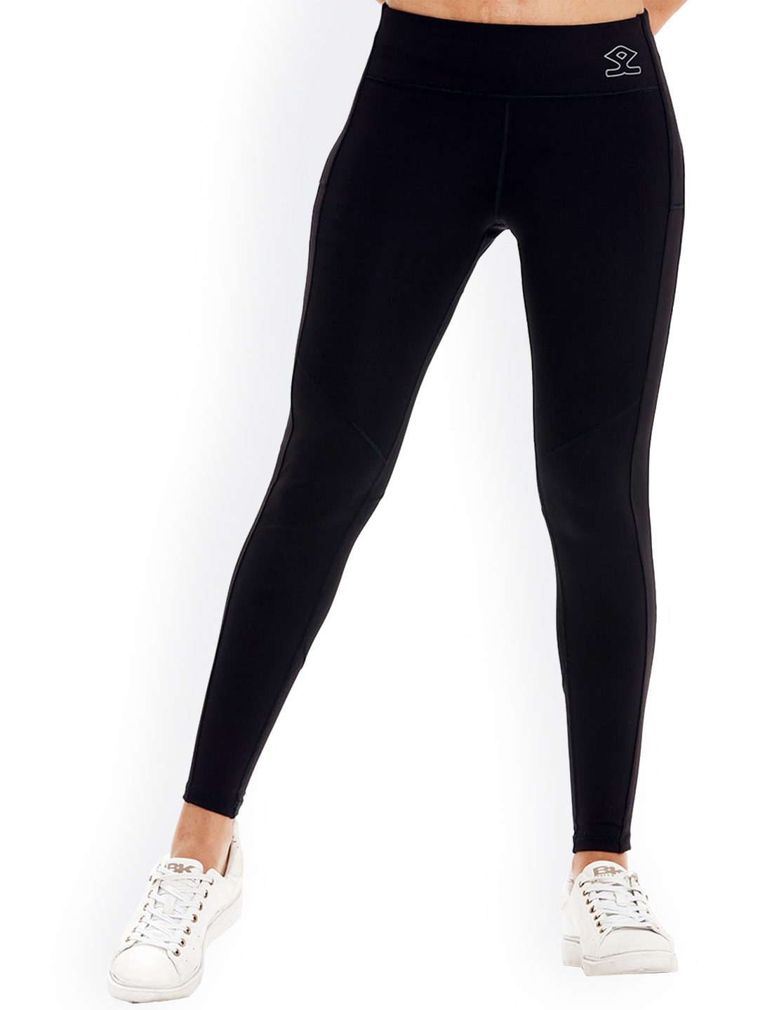 

Shrey Ankle-Length Leggings, Black