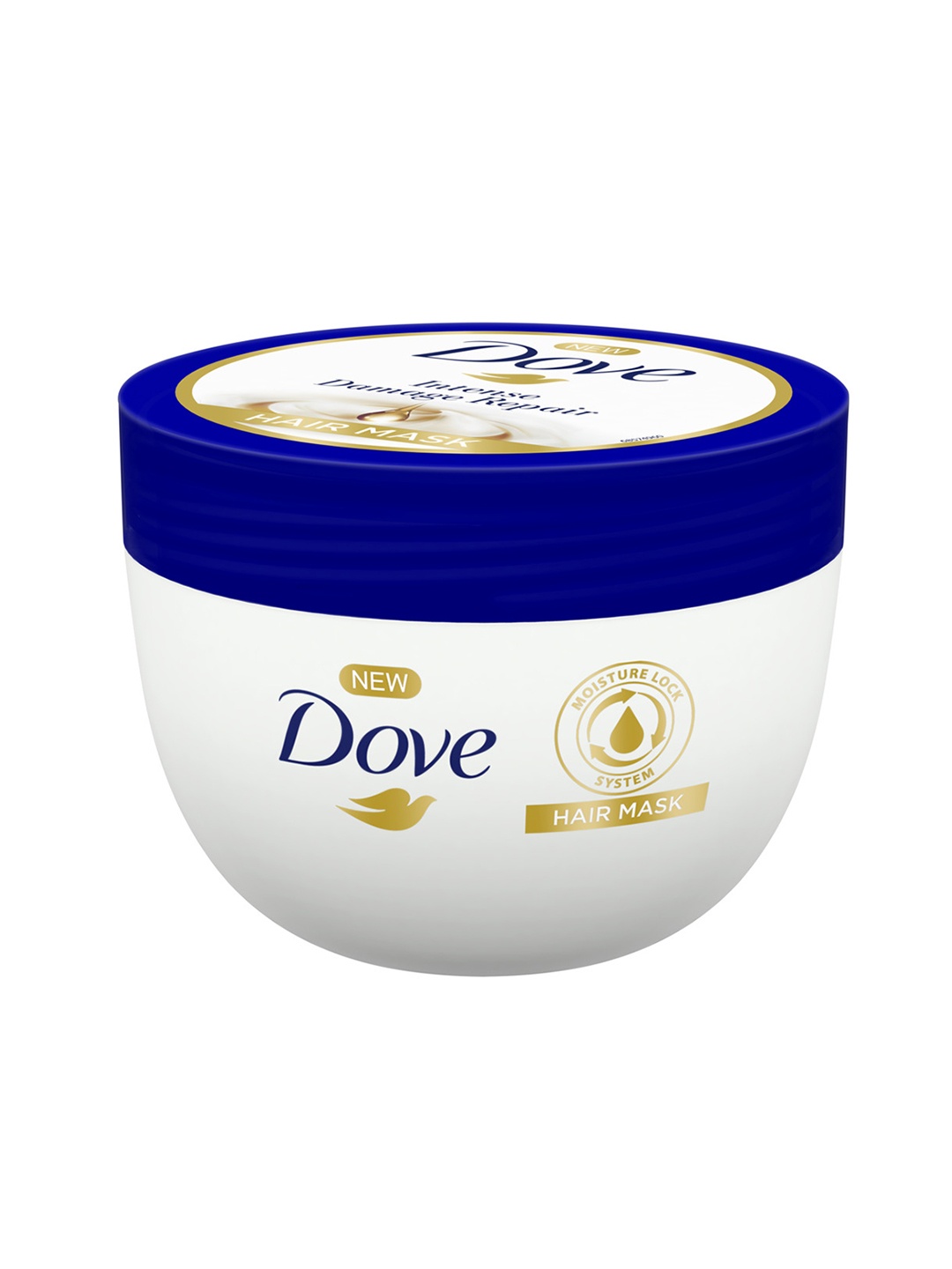 

Dove Intense Damage Repair Hair Mask with Moisture Lock System - 300 ml, White