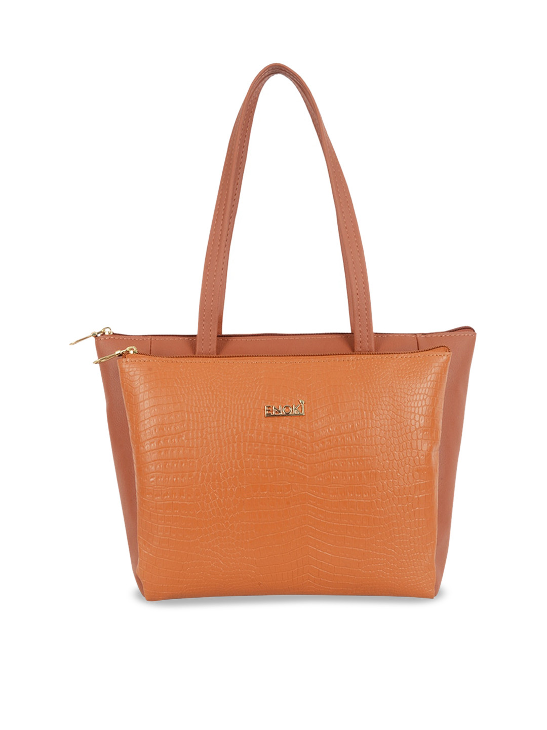 

ENOKI Shopper Shoulder Bag, Tan