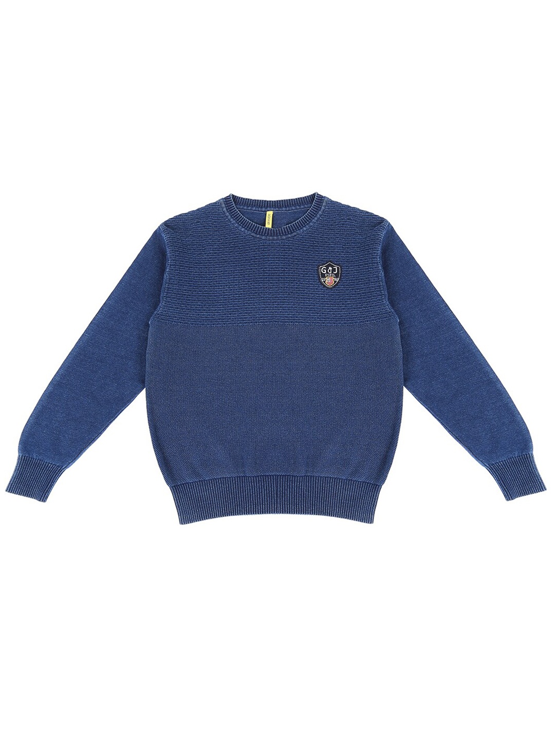 

Gini and Jony Boys Ribbed Pullover, Blue