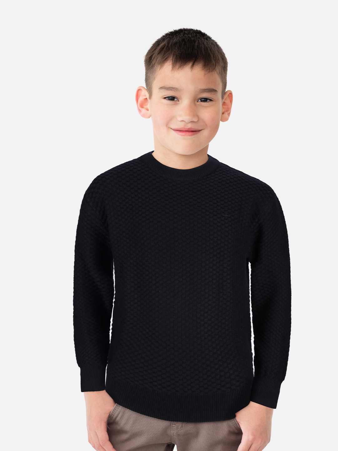 

Gini and Jony Boys Pullover Sweaters, Black