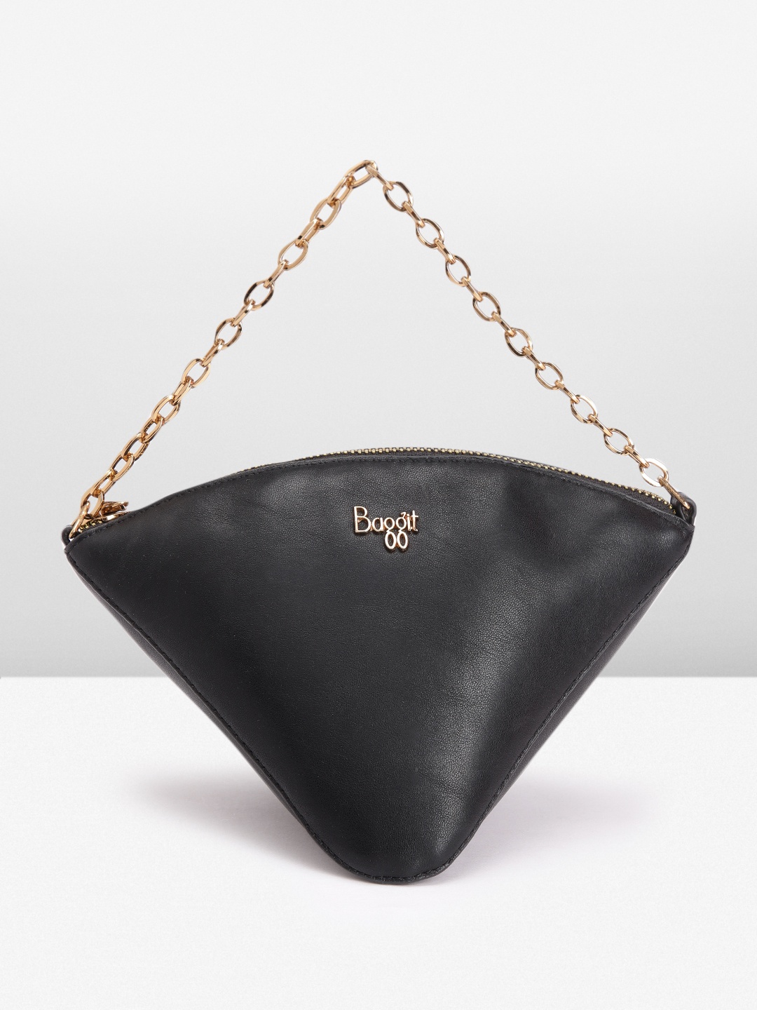 

Baggit Women Solid Box Clutch, Black