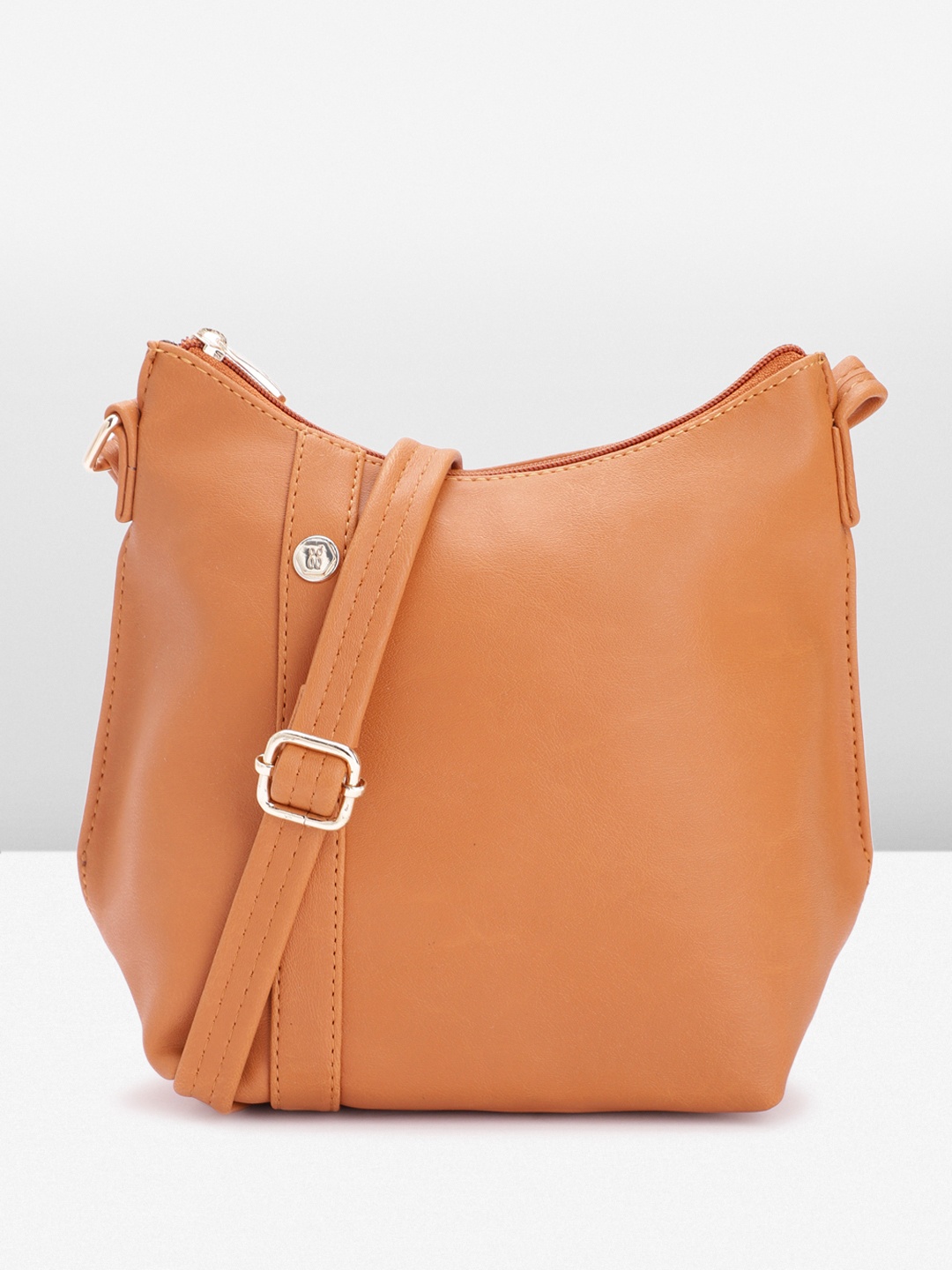 

Baggit Structured Sling Bag, Rust