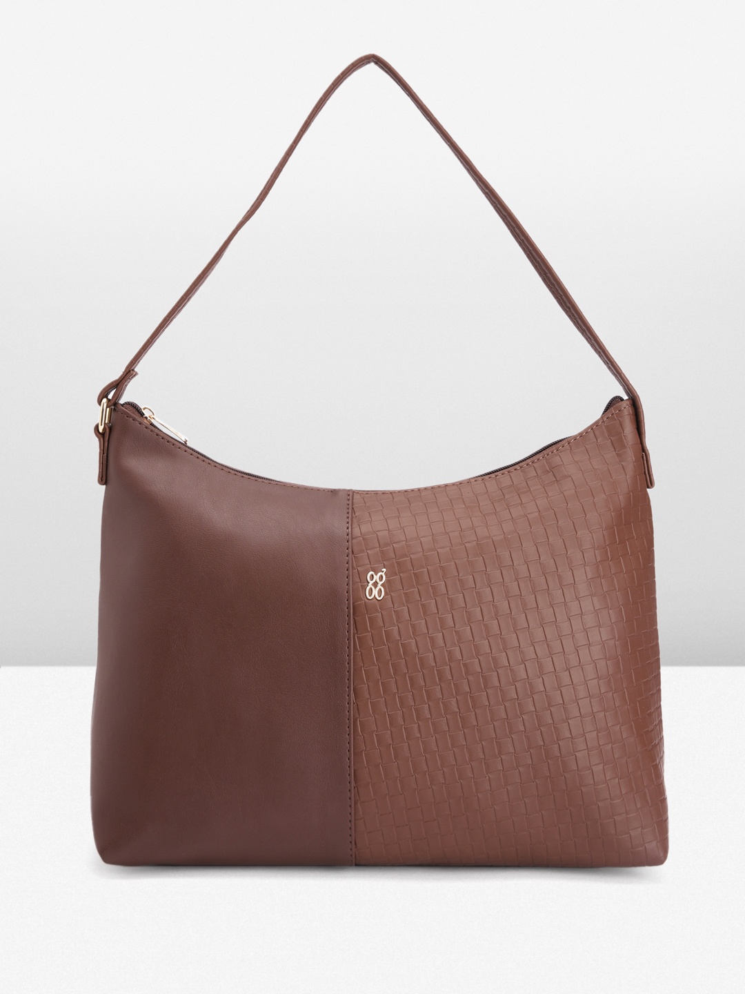 

Baggit Structured Hobo Bag, Brown