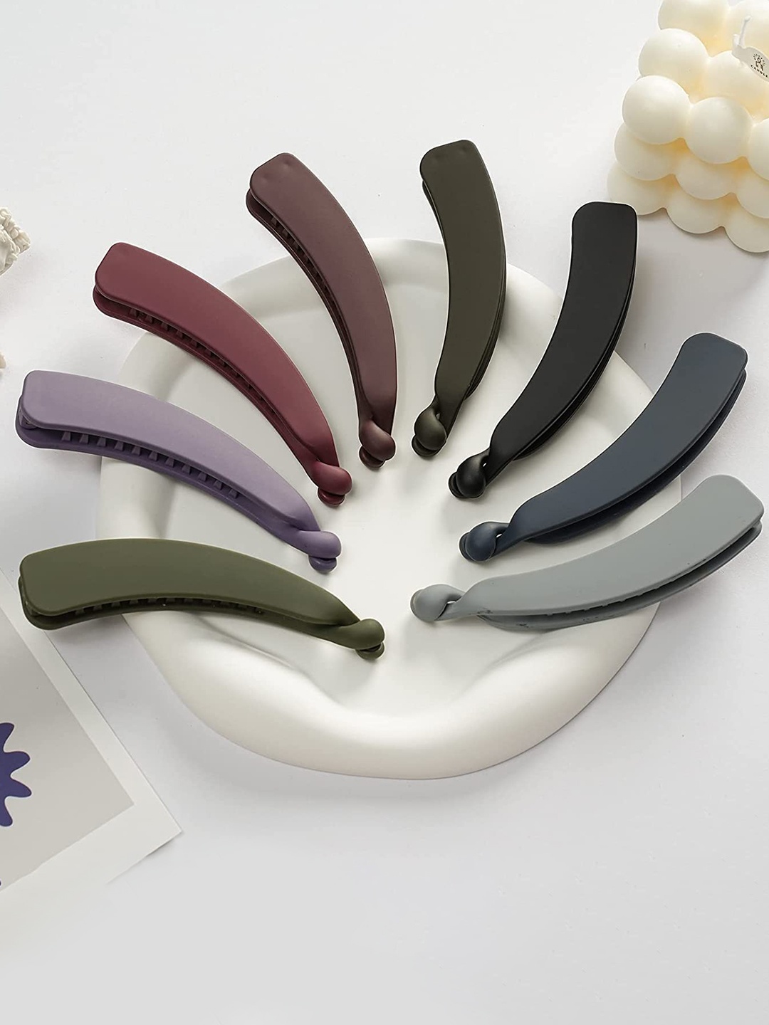 

CHRONEX Set of 6 Banana Clips, Multi