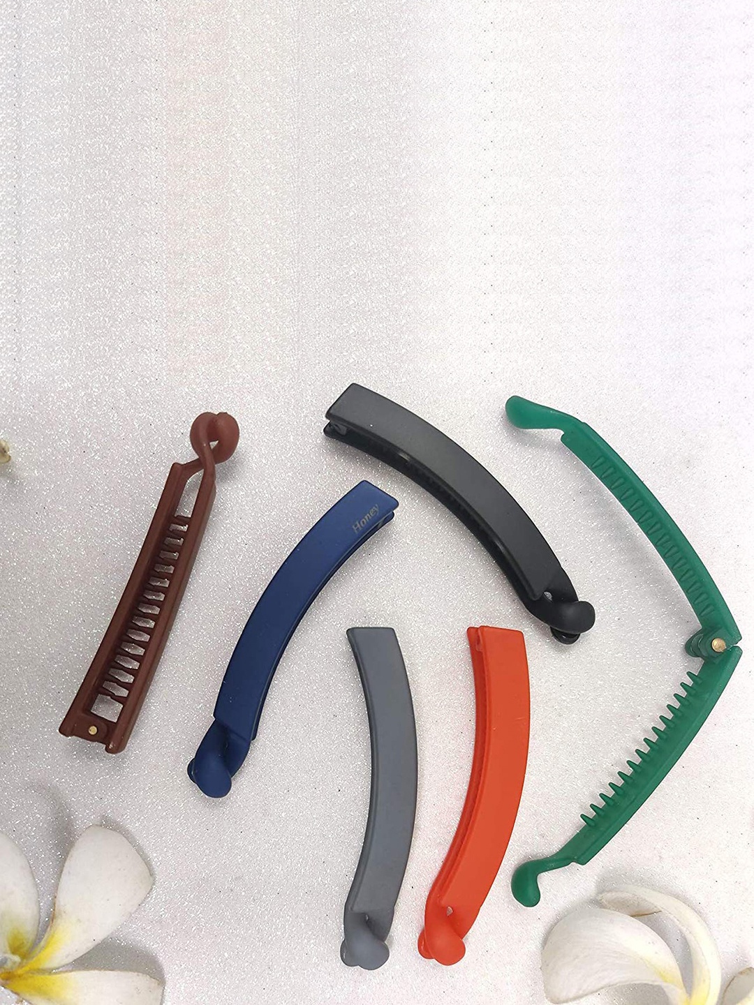 

CHRONEX Set of 6 Banana Clip, Multi