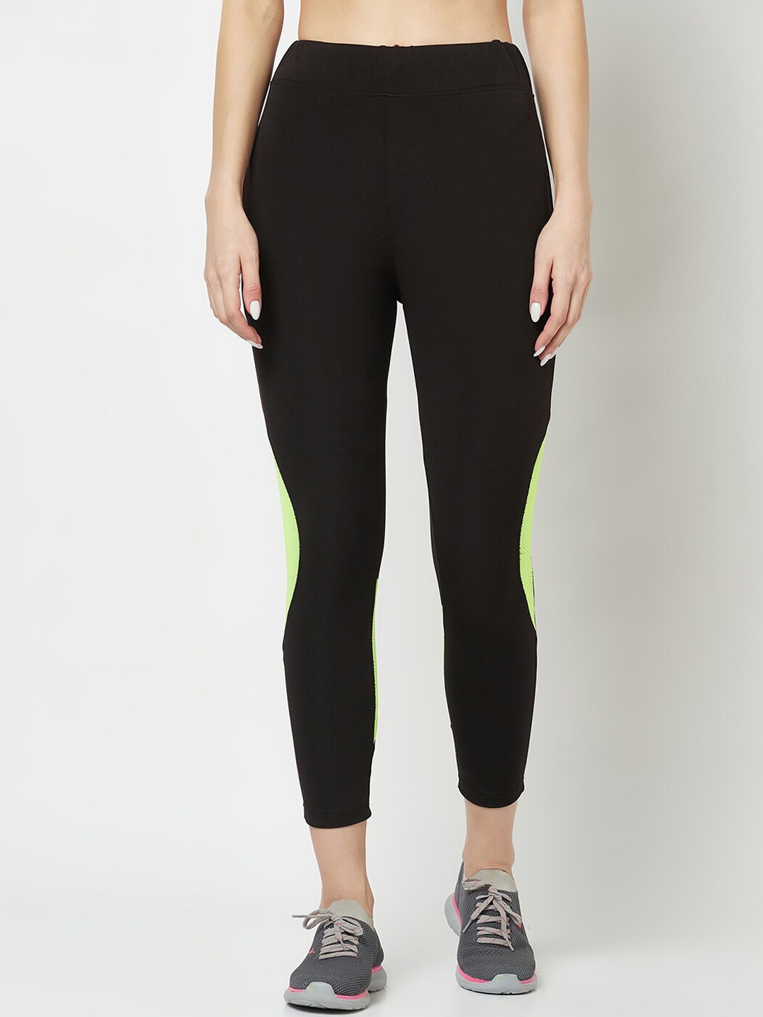 

GLITO Women Slim Fit Ankle Length Joggers, Green
