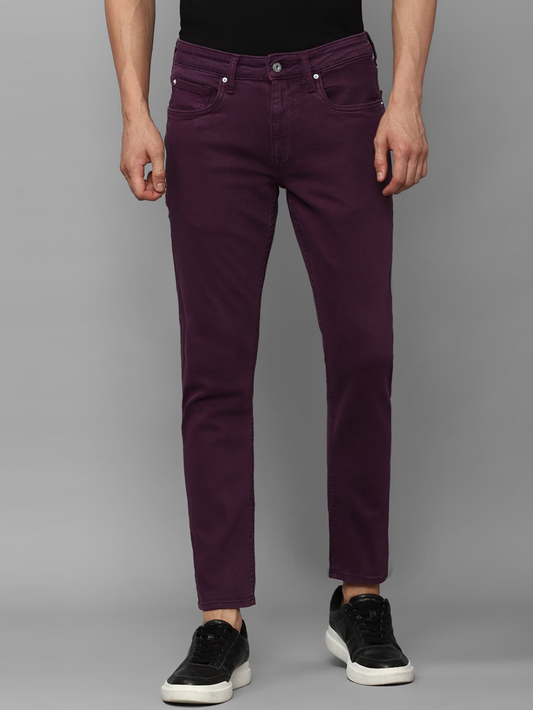 

Louis Philippe Jeans Men Slim Fit Jeans, Purple