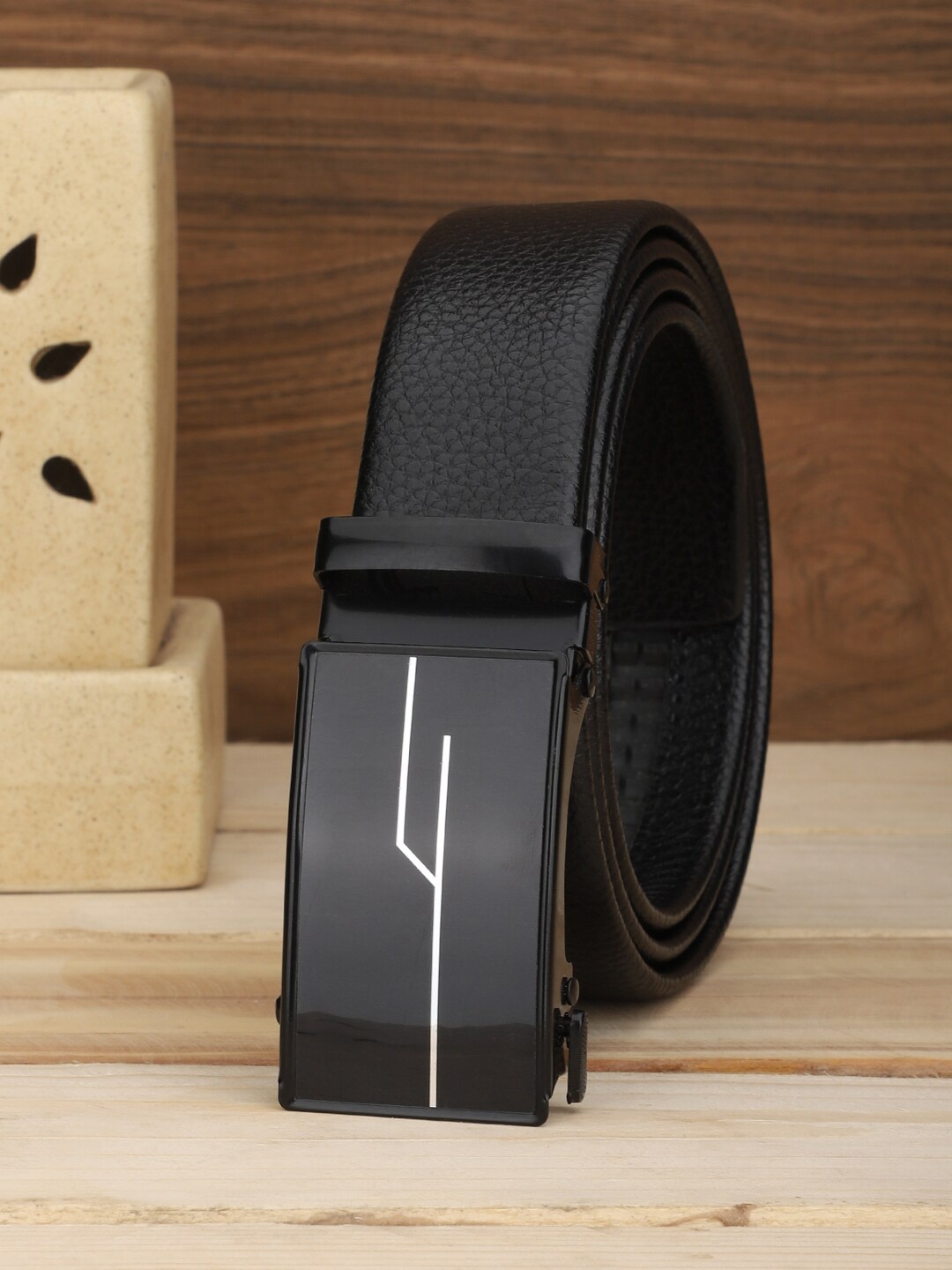 

Kastner Men Slim Belt, Black