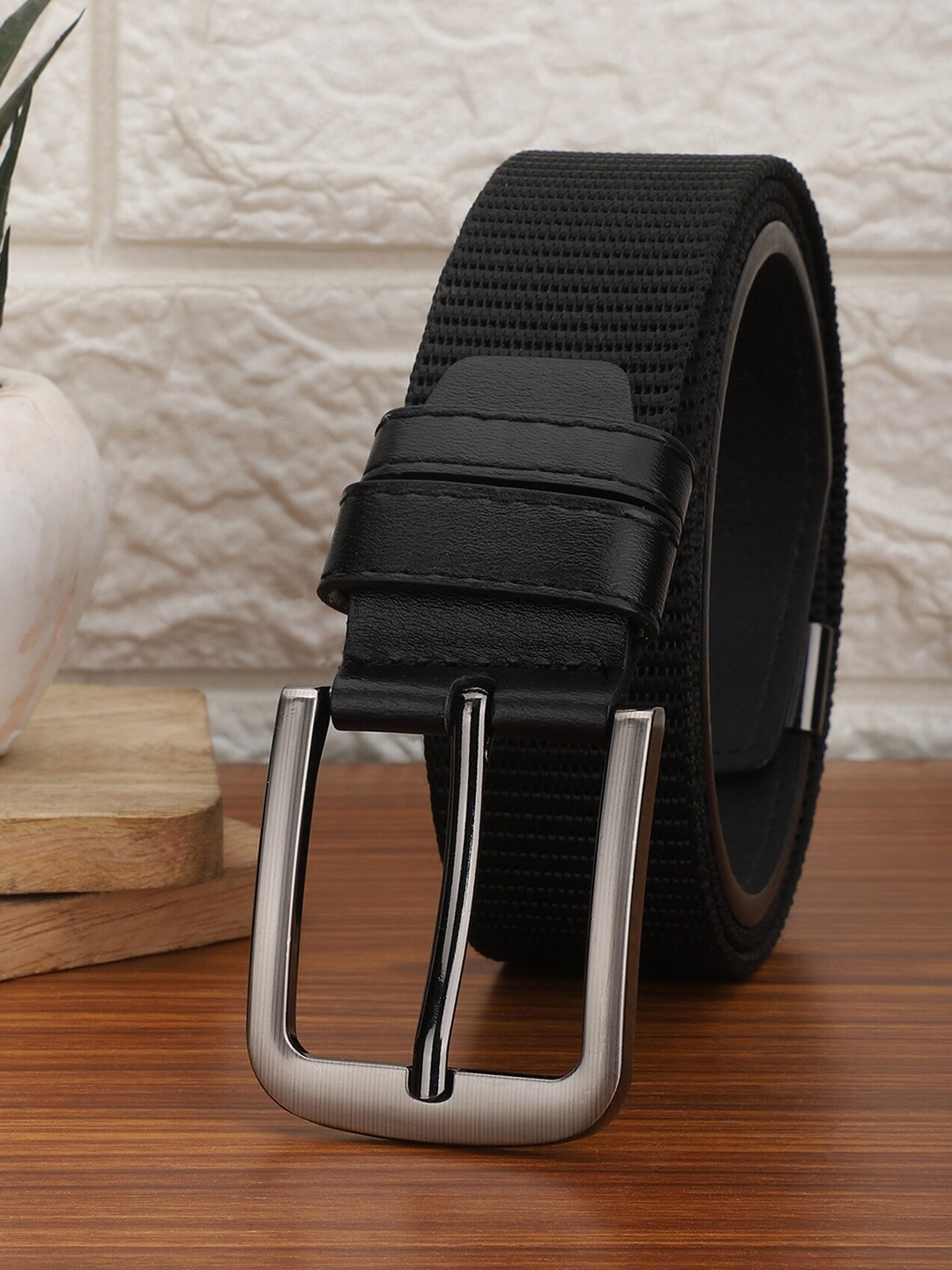 

Kastner Men Textured Belt, Black