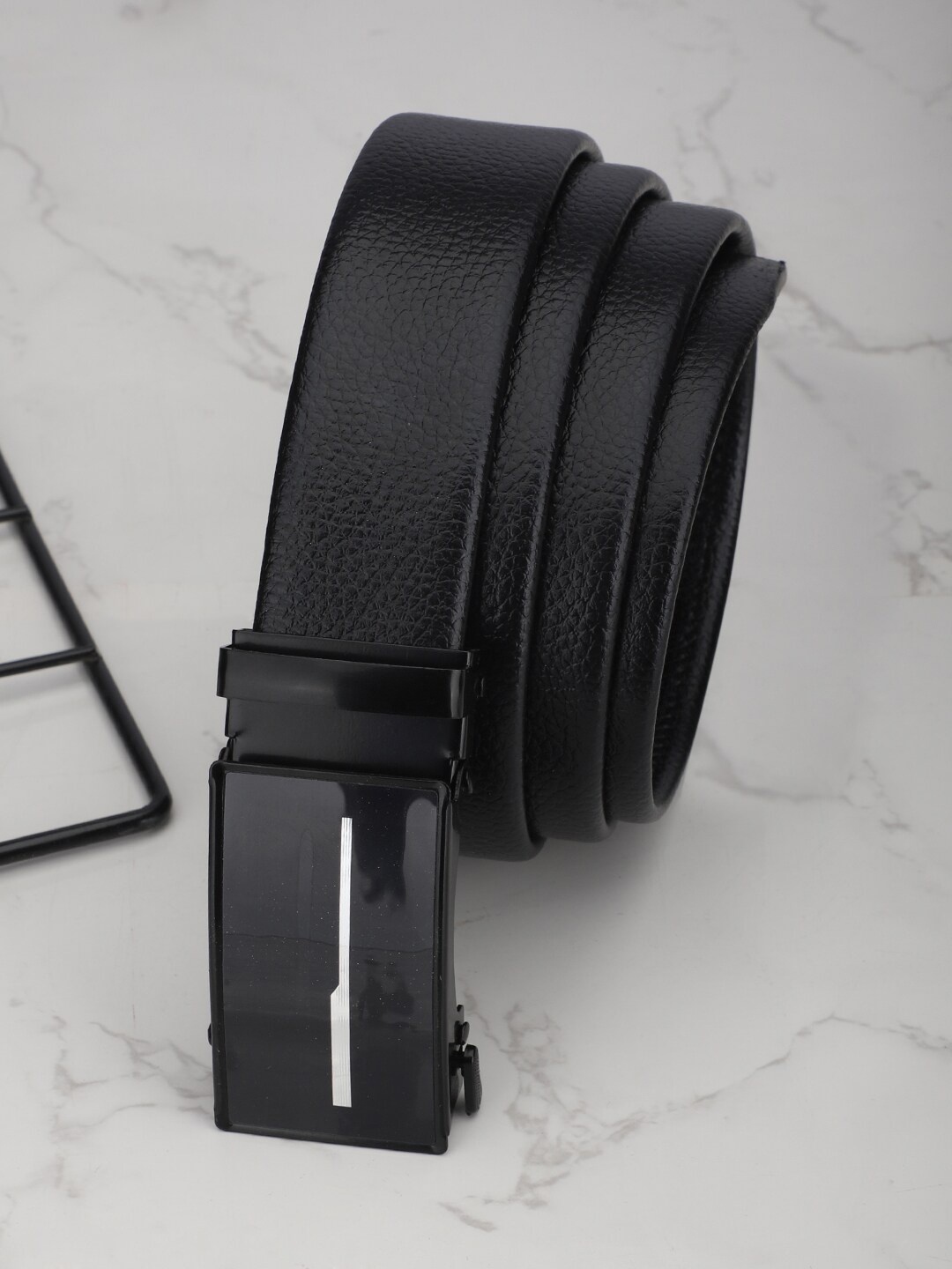 

Kastner Men Textured Formal Belt, Black