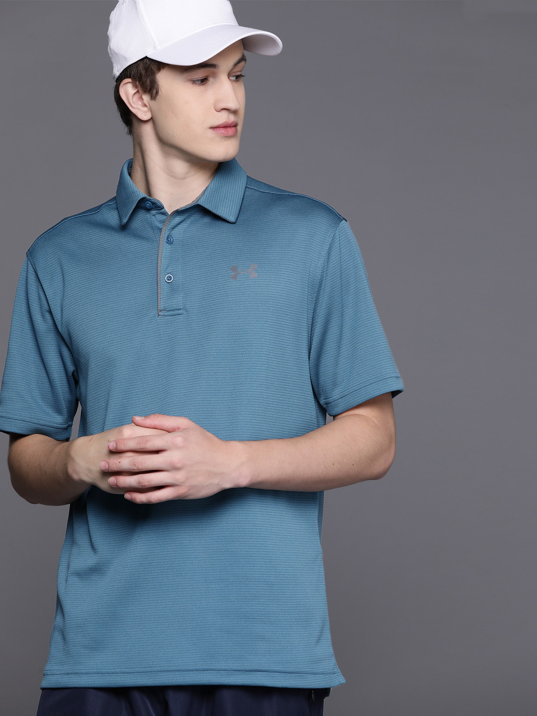 

UNDER ARMOUR Tech Polo T-shirt, Blue