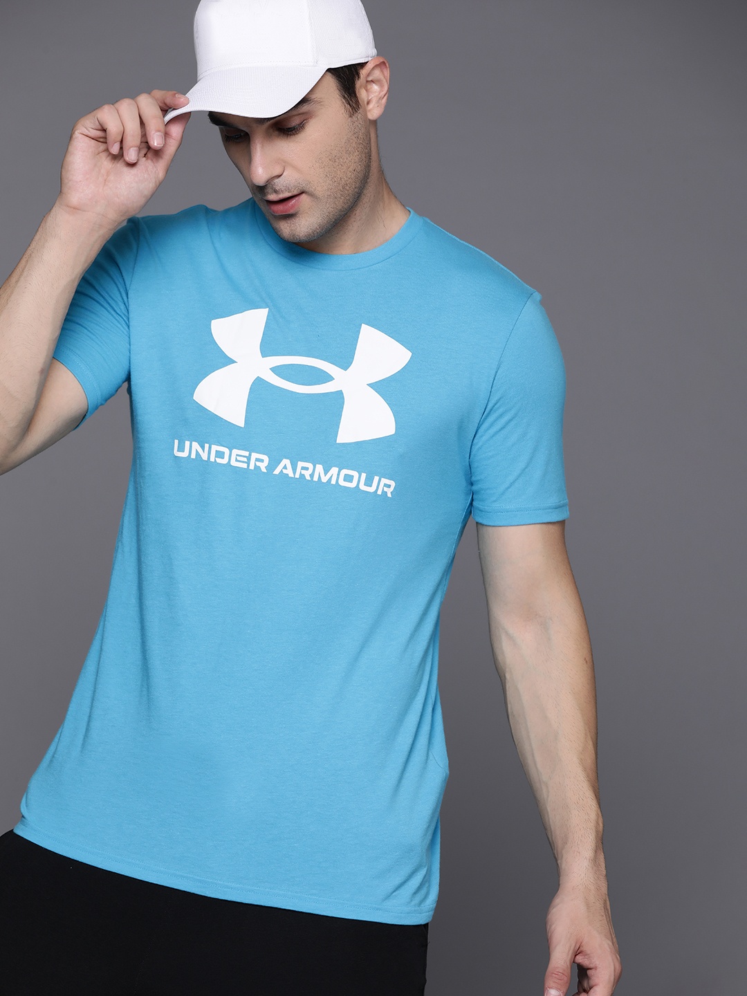 

UNDER ARMOUR Sportstyle Logo T-Shirt, Blue