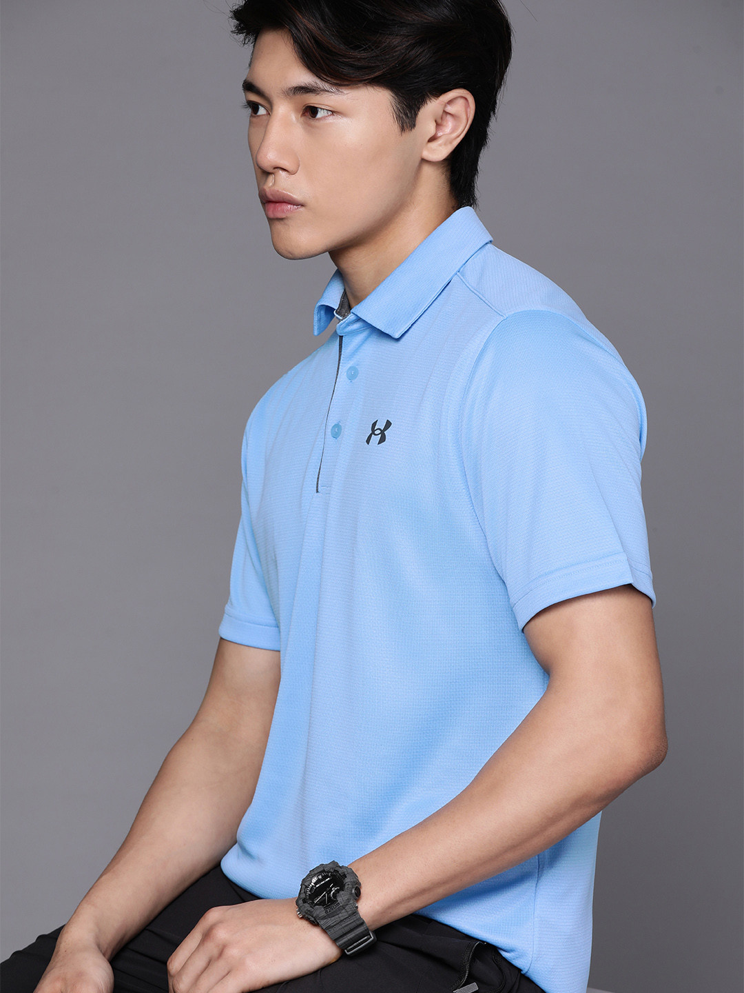 

UNDER ARMOUR Tech Polo Golf T-shirt, Blue