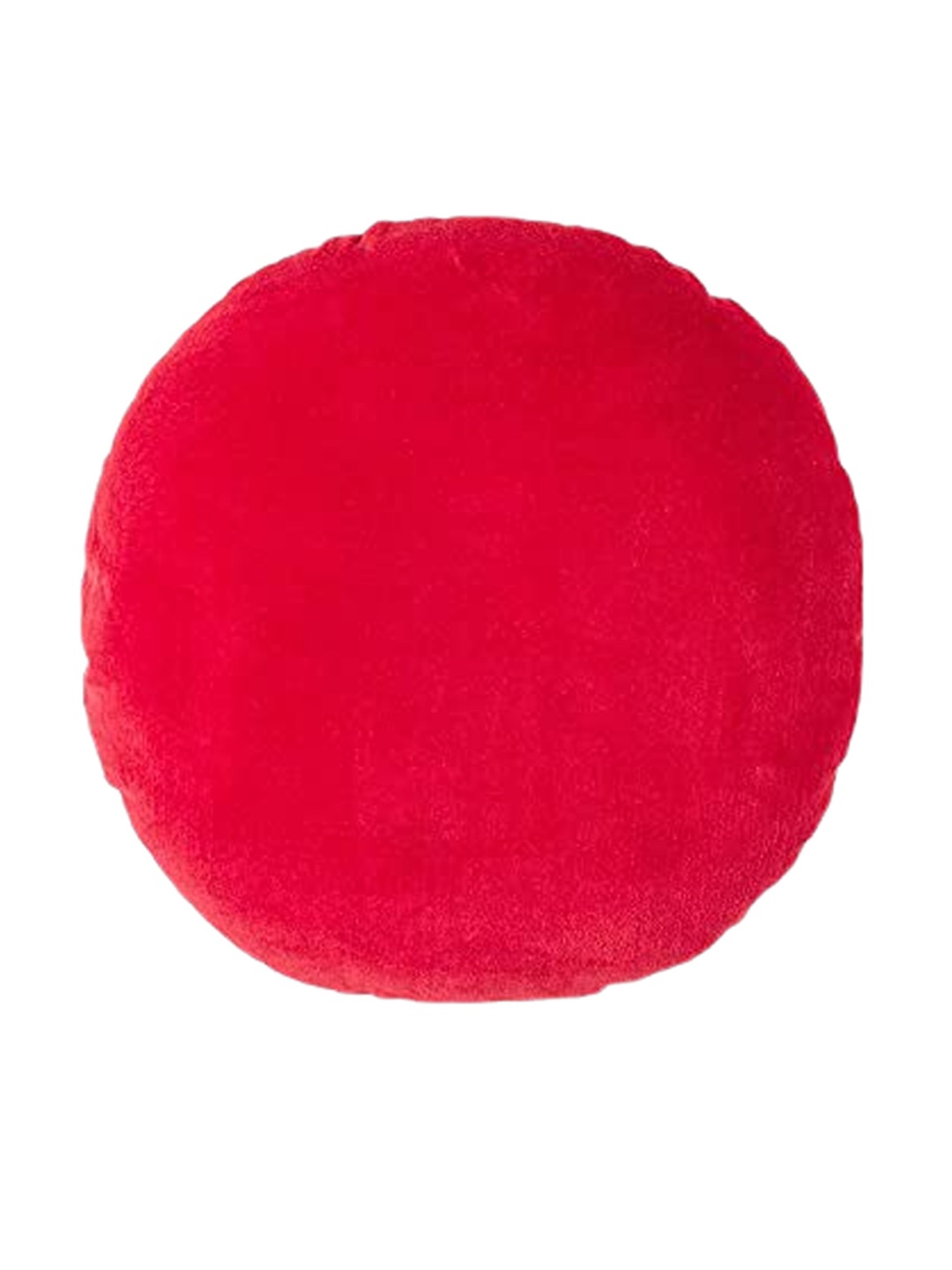 

CHRONEX Red Velvet Round Cushion