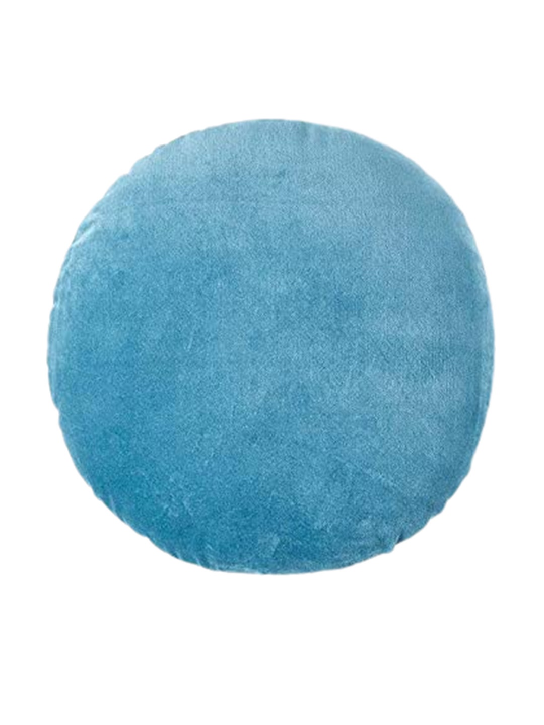 

CHRONEX Blue Velvet Round Cushion