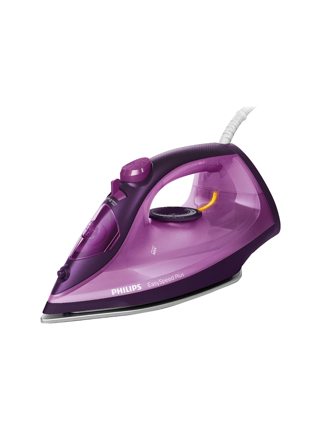 

PhilipsPurple Easy Speed Plus Steam 2400W Iron GC2147/30, Purple