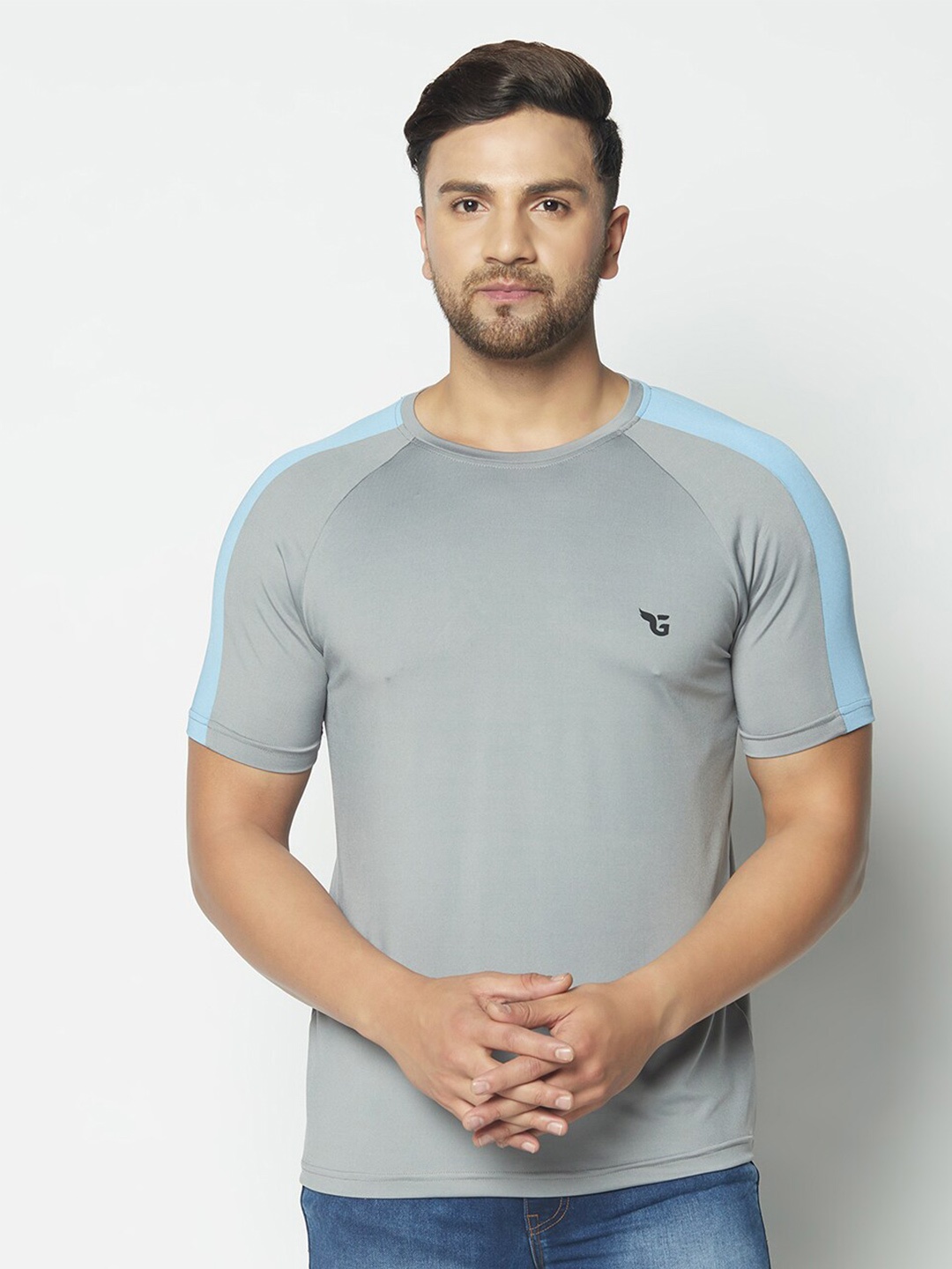 

GLITO Raglan Sleeves T-Shirt, Blue