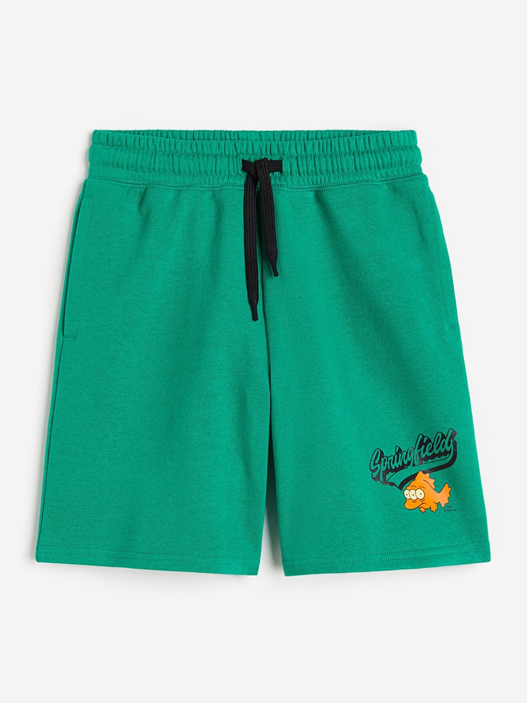 

H&M Boys Printed Sweatshorts, Green