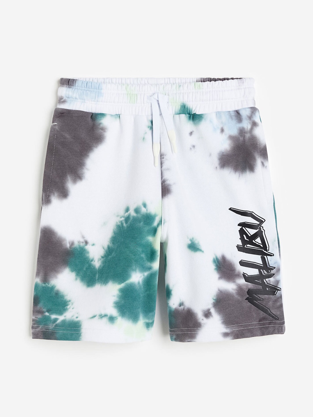 

H&M Boys Patterned Sweatshorts, White