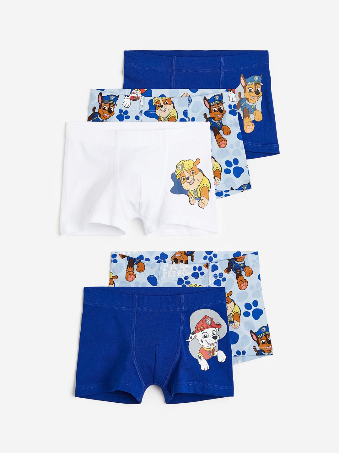 

H&M Boys 5-Pack Boxer Shorts 1133006005, Blue