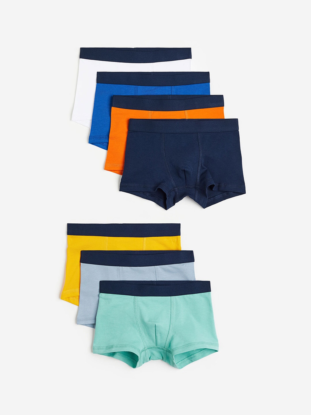 

H&M Boys 7-Pack Boxer Shorts 0748516020, Blue