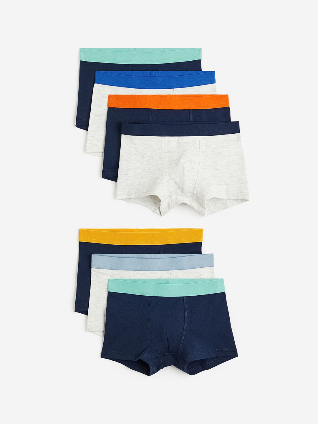 

H&M Boys 7-Pack Boxer Shorts 0748516021, Blue