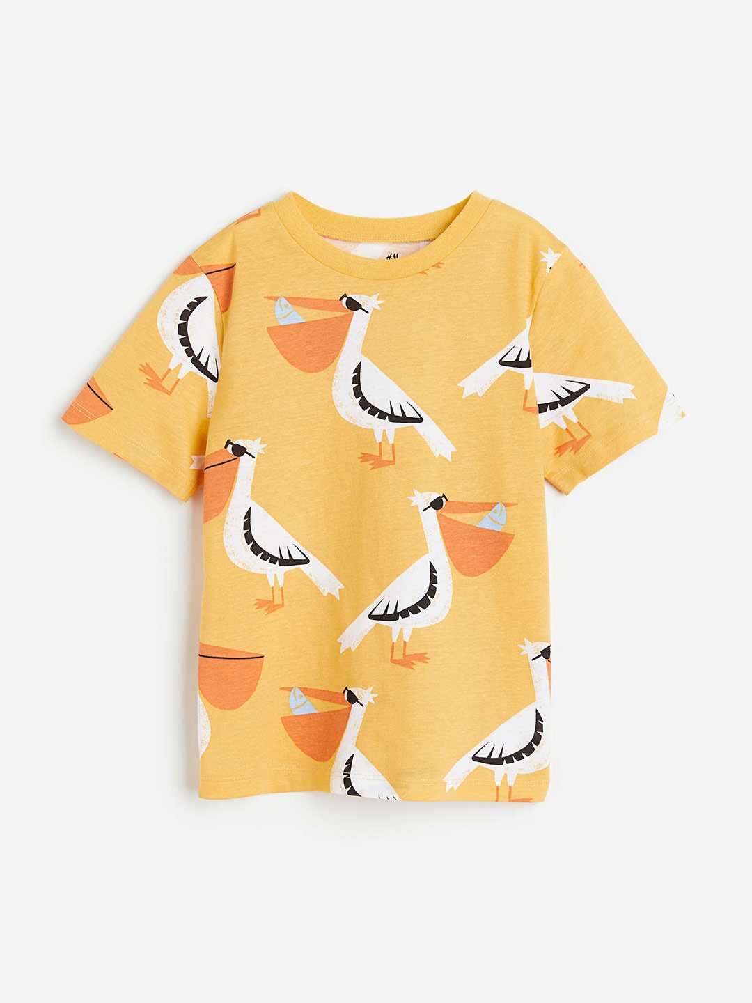 

H&M Boys Cotton T-shirt, Yellow