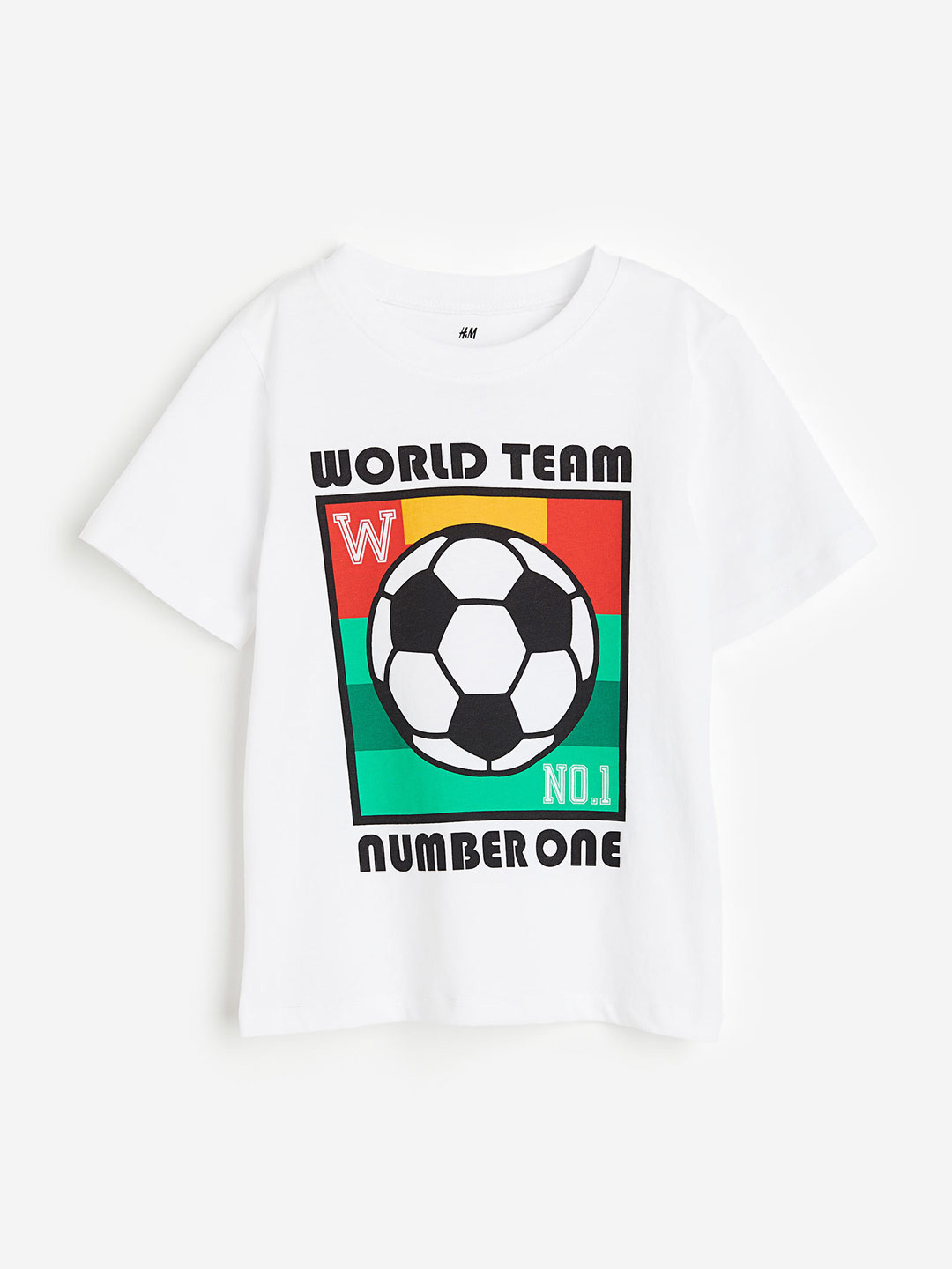 

H&M Boys Cotton T-shirt, White